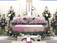 堺市立斎場での葬儀例